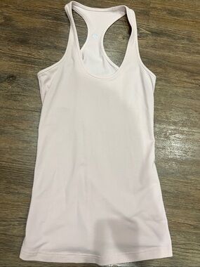 lululemon athletica Pale Pink Racerback Tank